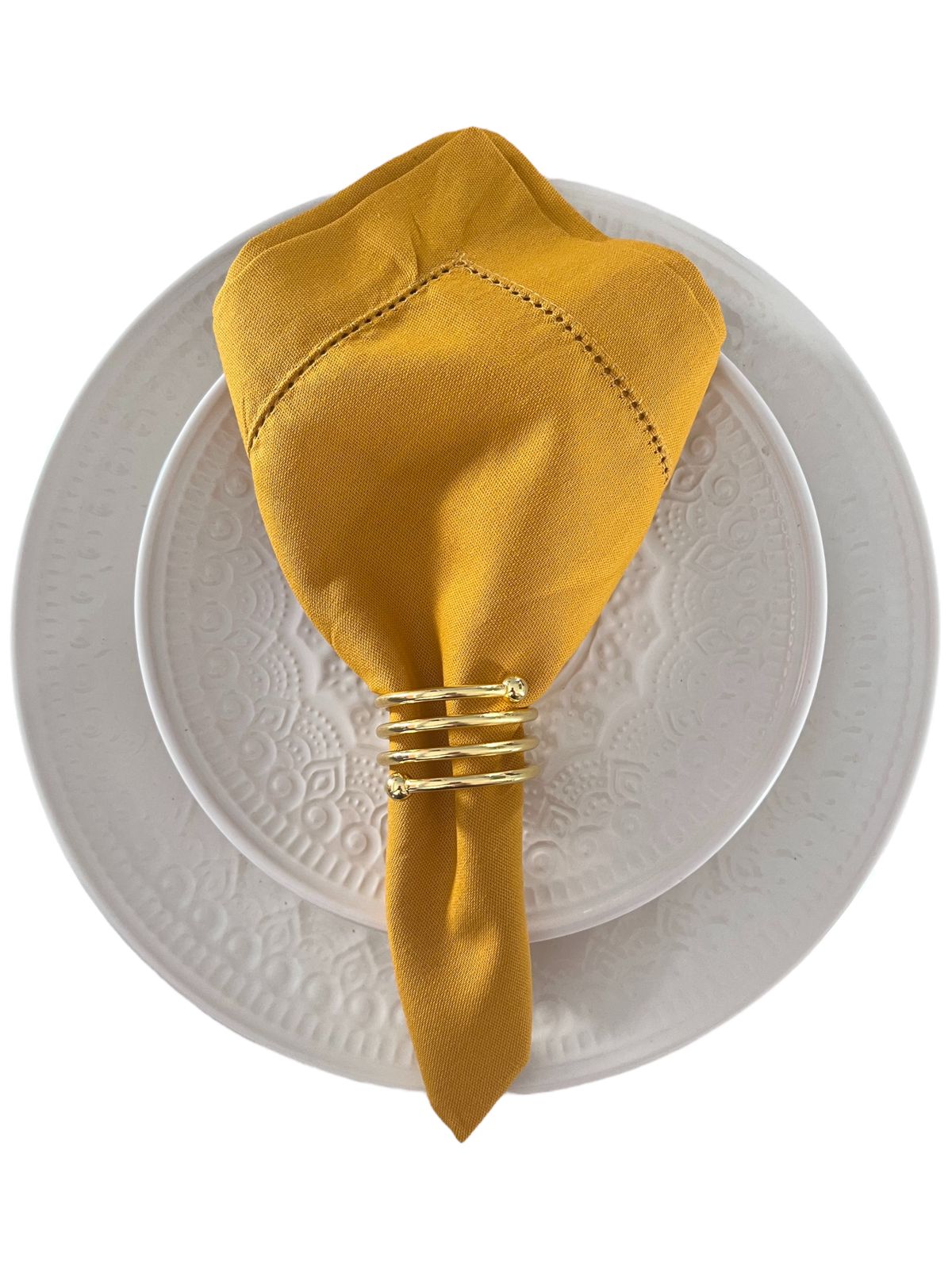 Linen Blend Napkin - Mustard
