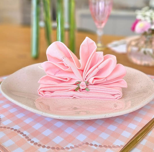 Jogo Americano Rosa Salmão