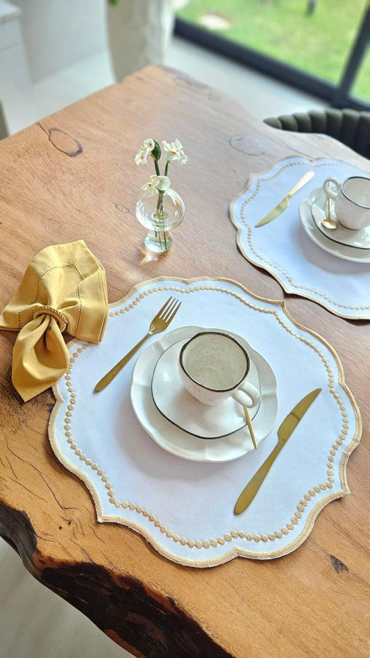 Jogo Americano White Sky