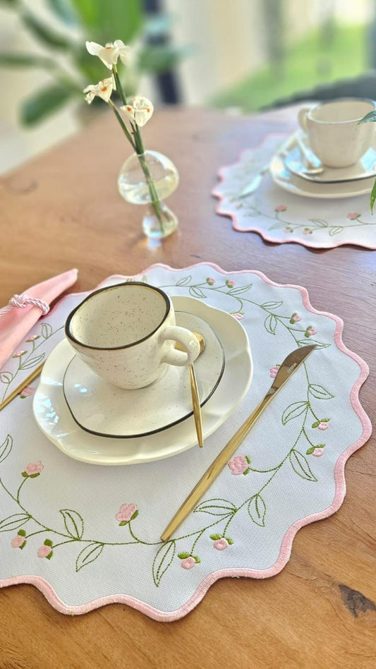 Jogo Americano Fiore Rose