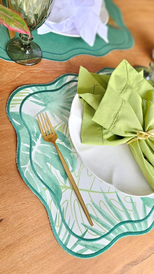 Jogo Americano Folhagem