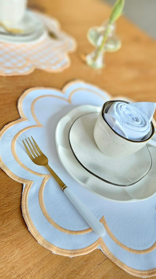 Jogo Americano Xadrez Salmão