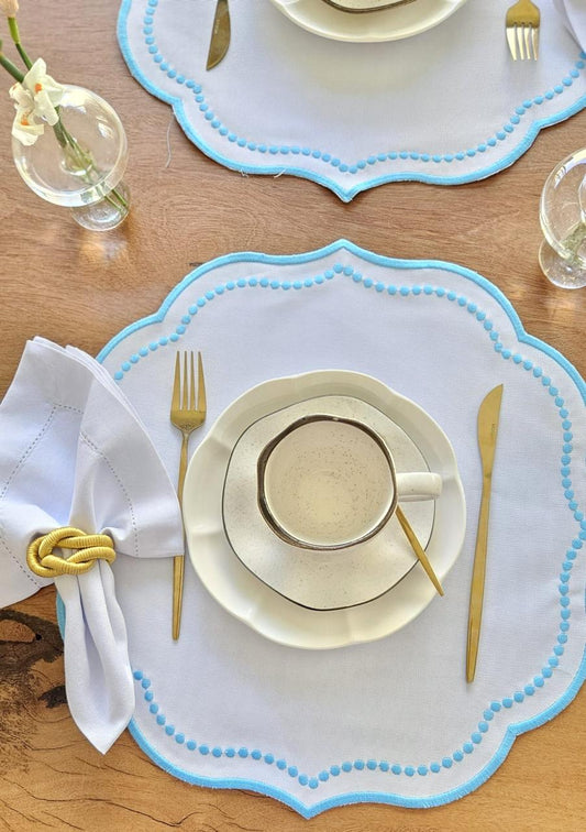 Jogo Americano Xadrez Tiffany