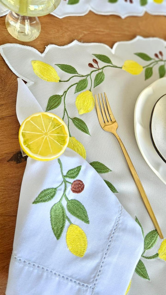 Anel de Guardanapo Limão