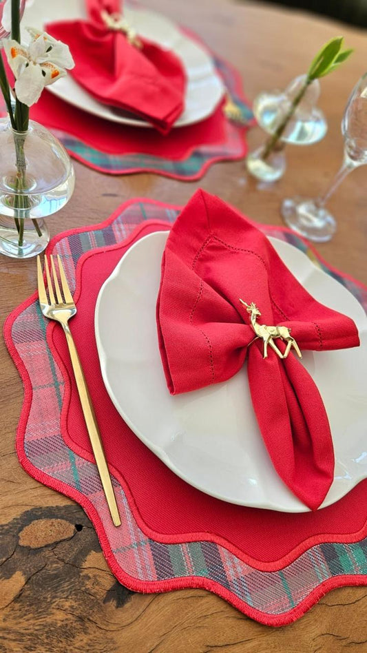 Anel de Guardanapo Natalino