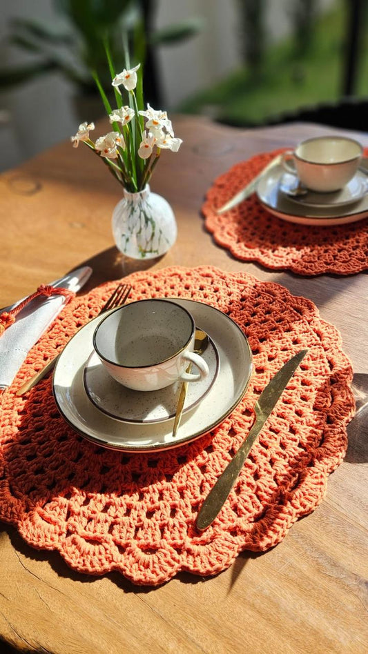 Americano Crochê Orange