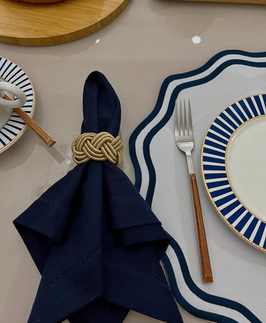 Jogo Americano Azul Marinho