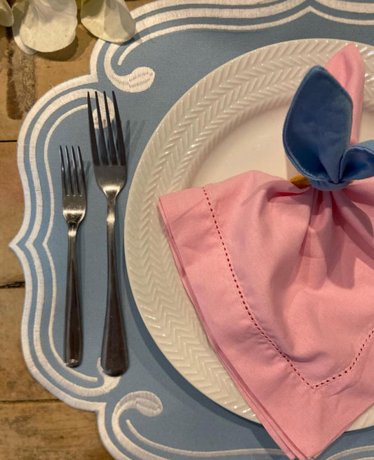 Jogo Americano Azul Claro