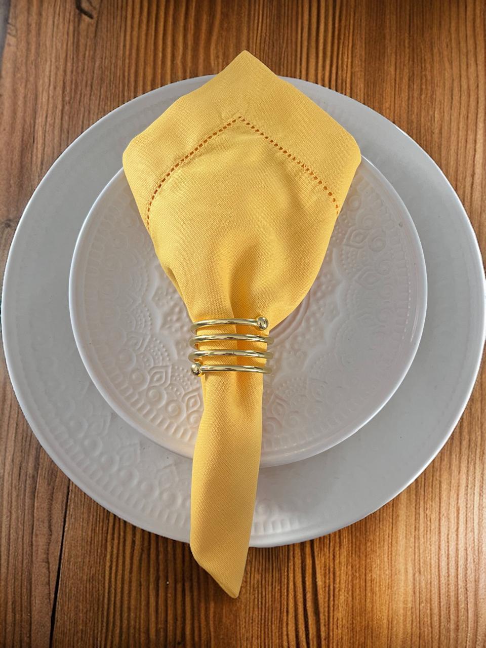 Linen Blend Napkin - Canary Yellow