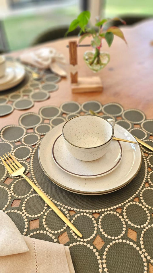 Jogo Americano Esfera Verde