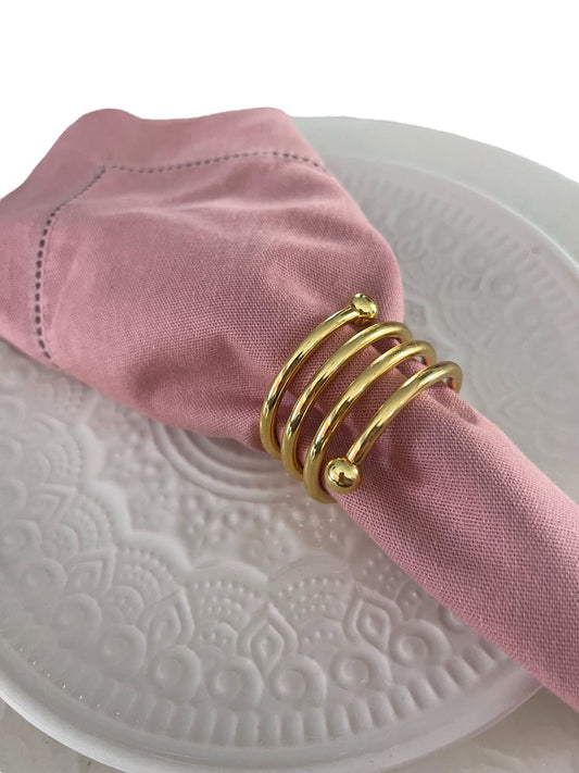 Guardanapo Linho Misto - Rosa Pó