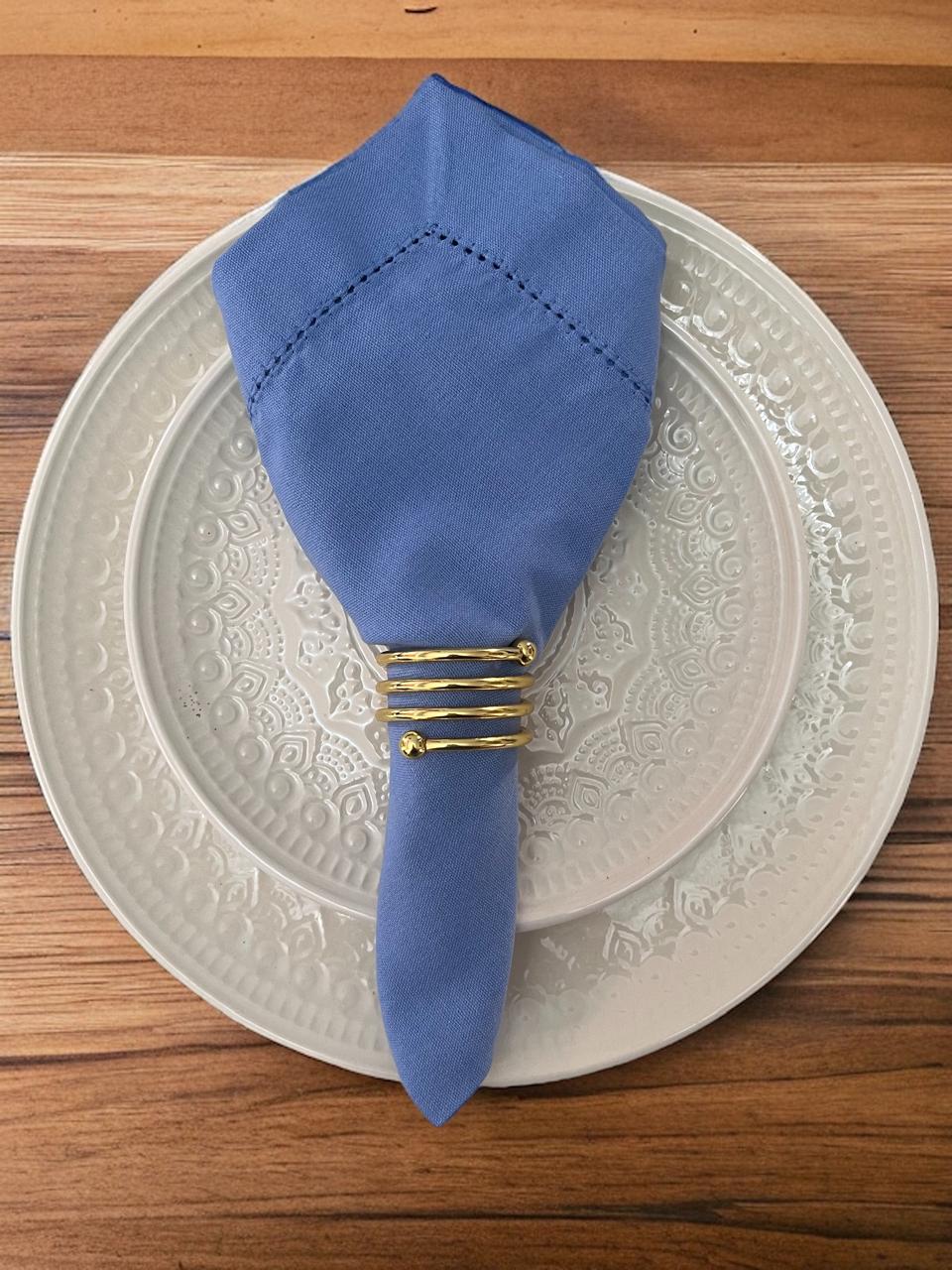 Linen Blend Napkin - Hydrangea Blue