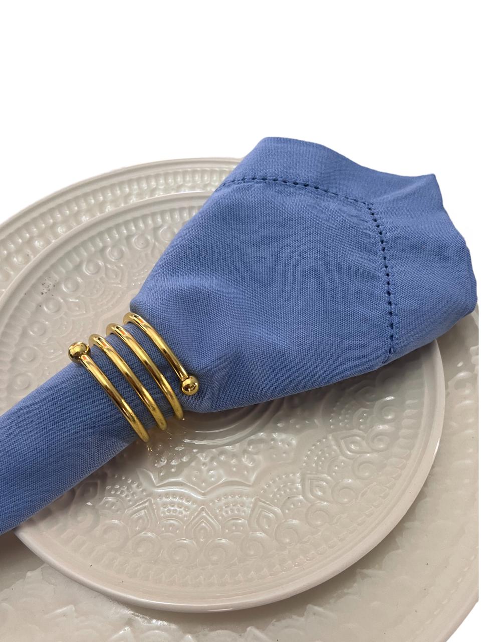 Linen Blend Napkin - Hydrangea Blue