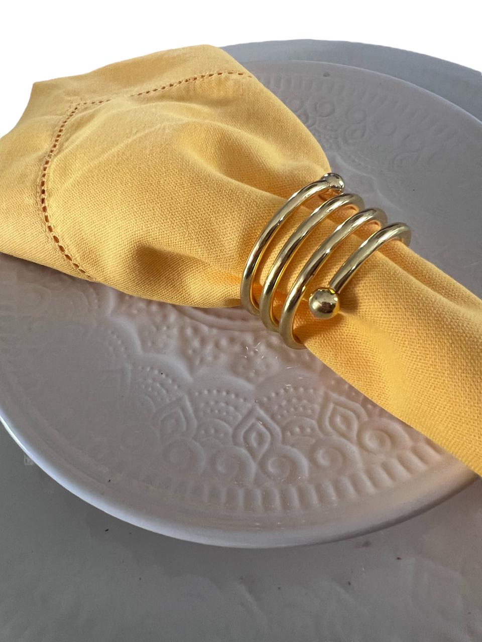 Linen Blend Napkin - Canary Yellow