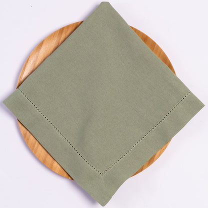 Linen Blend Napkin - Malvie Green