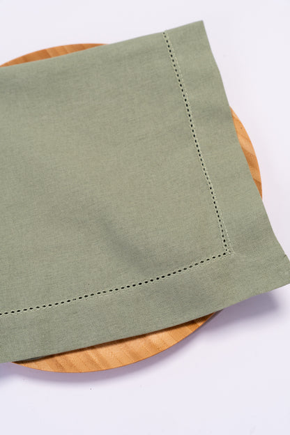 Linen Blend Napkin - Malvie Green