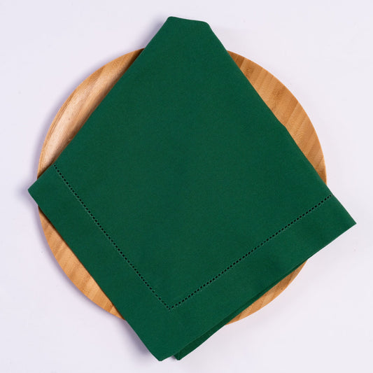 Linen Blend Napkin - Flag Green