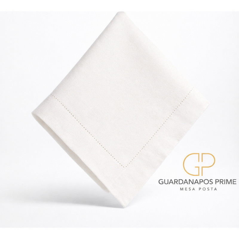 Kit Com 10 Guardanapos Linho Misto 45x45cm