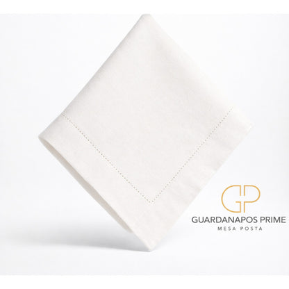 Kit Com 10 Guardanapos Linho Misto 45x45cm