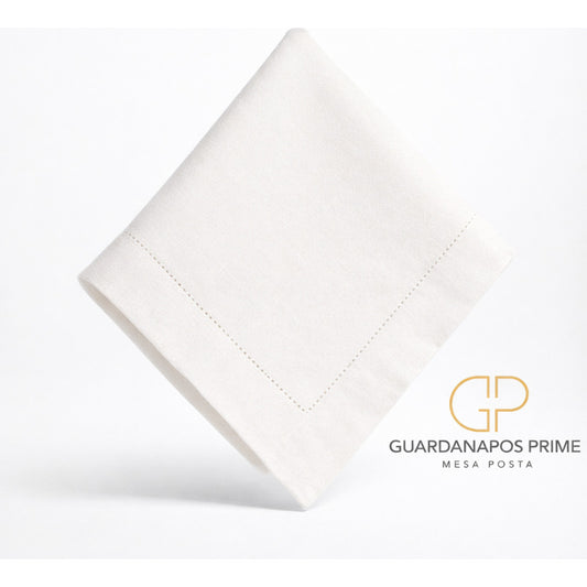 Kit Com 10 Guardanapos Linho Misto 45x45cm