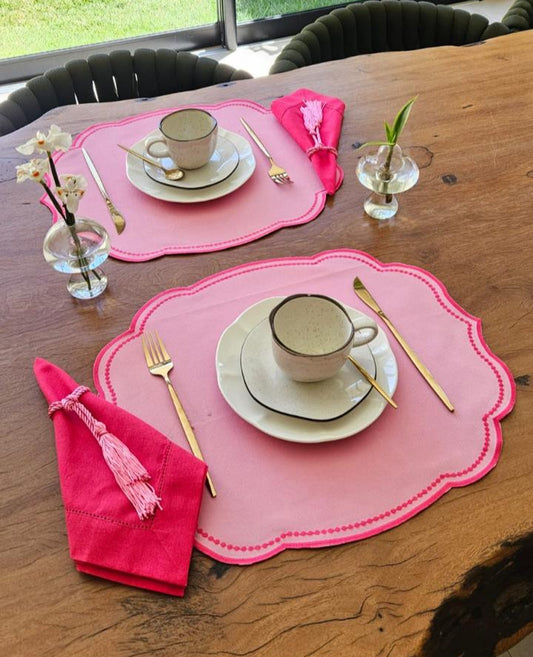 Jogo Americano Light Pink