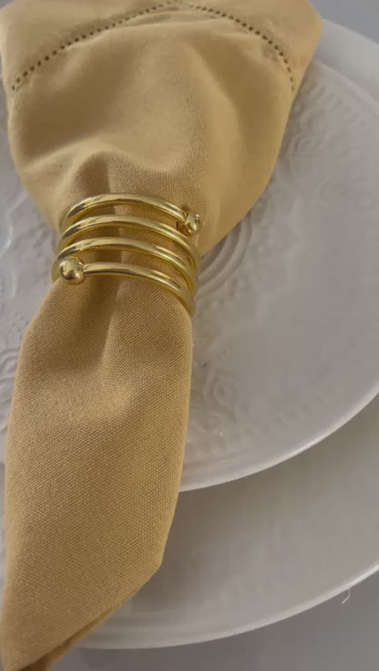 Guardanapo Dourado