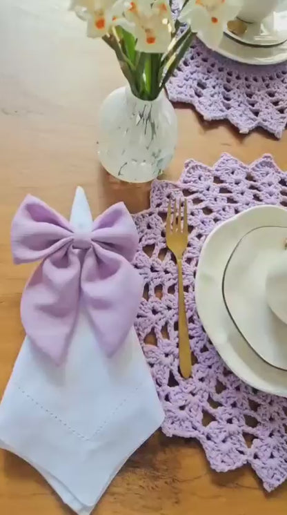 Americano Crochê Lilac