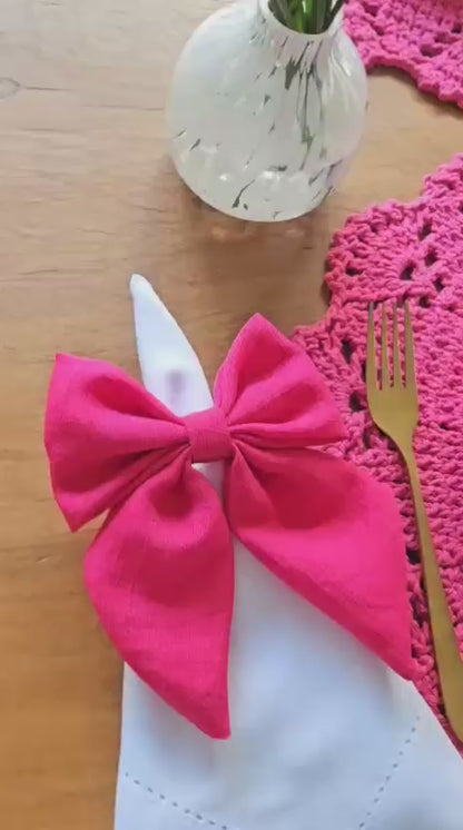 Americano Crochê Pink